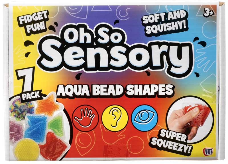 Aqua bead sensory shapes 7 pack