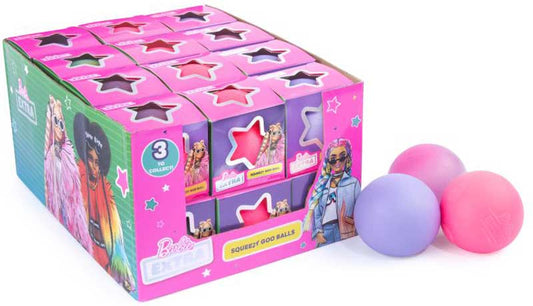 Barbie squeezy ball