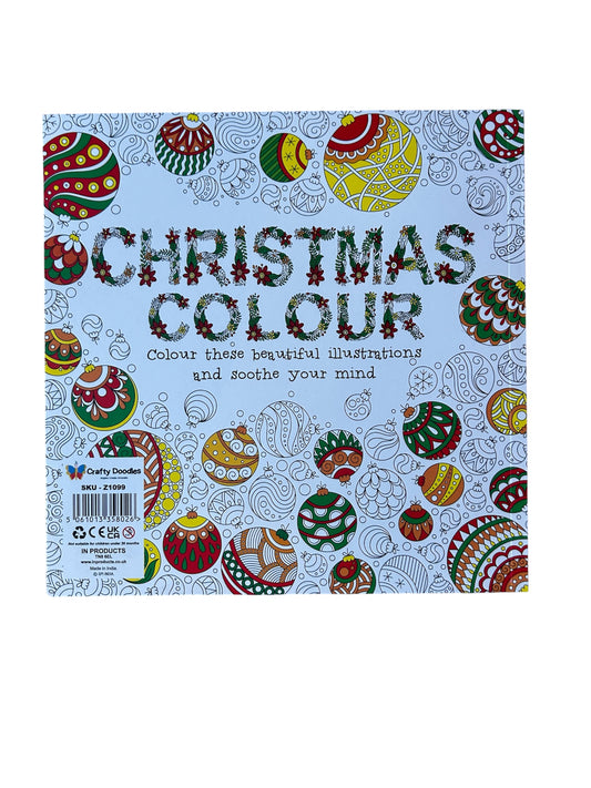 Christmas colouring book
