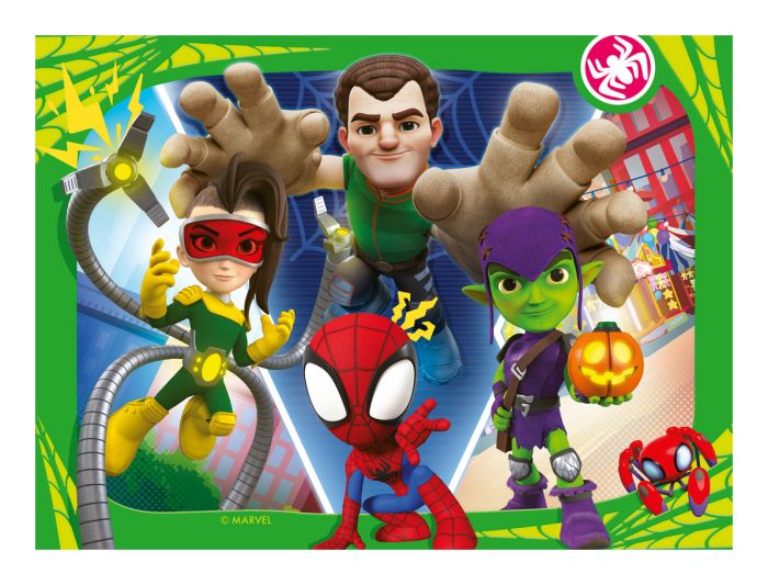 Spidey & friends 4 in 1 puzzle