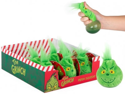 Grinch plush squishy ball