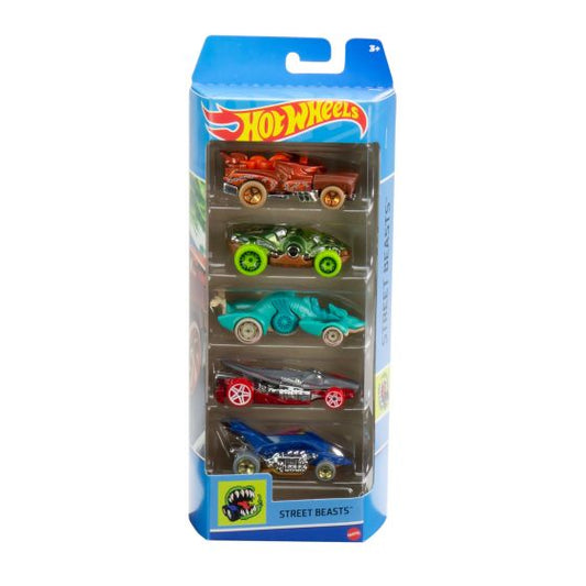 Hot wheels 5 car gift pack ASSORTED