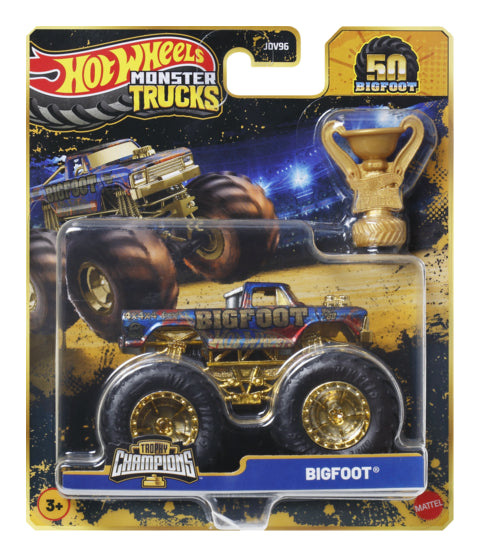 Hot wheels monster truck 50th trophy