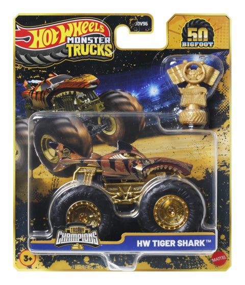 Hot wheels monster truck 50th trophy