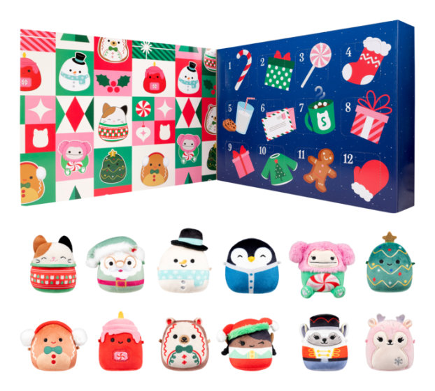 Squishmallows 12 day advent calendar