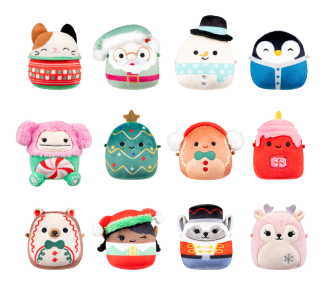 Squishmallows 12 day advent calendar