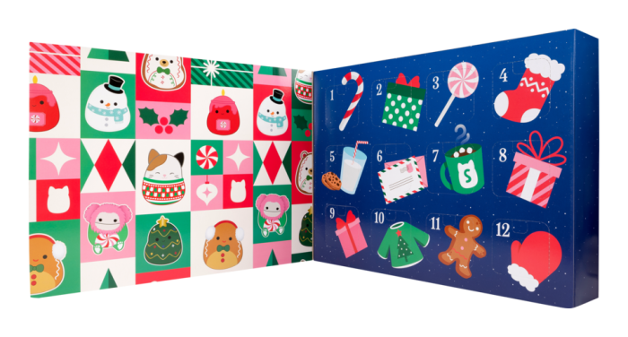 Squishmallows 12 day advent calendar