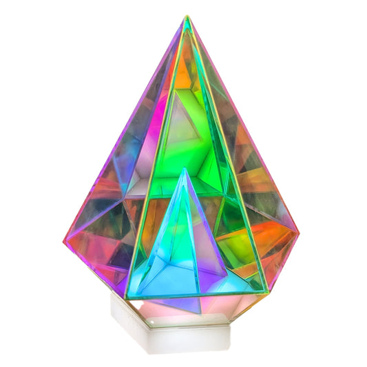 3D prism diamond light