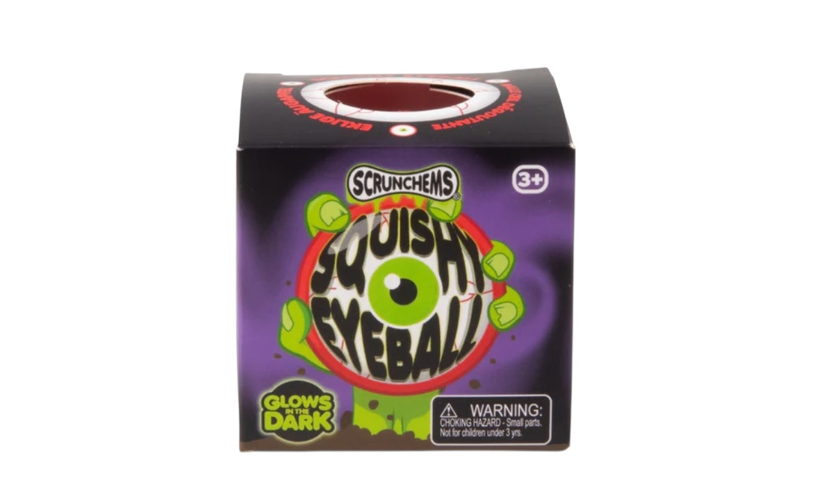 Scrunchems glow in dark eyeball