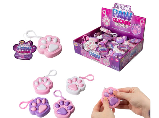 Fidget paw clicker