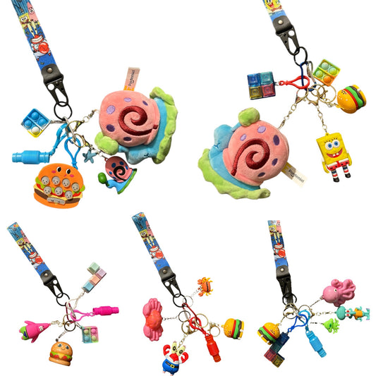 SpongeBob & friends fidgets with strap