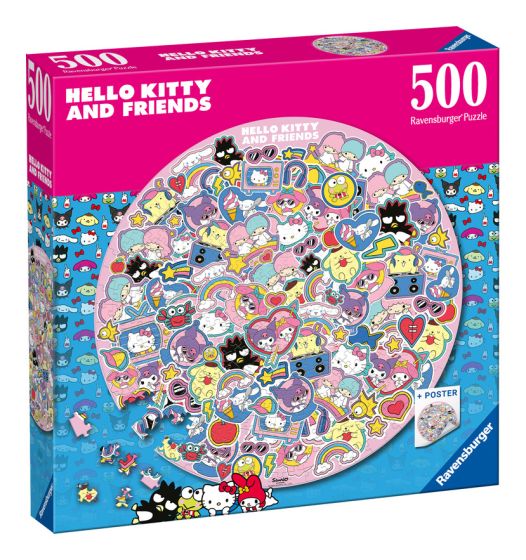 Hello kitty circular puzzle