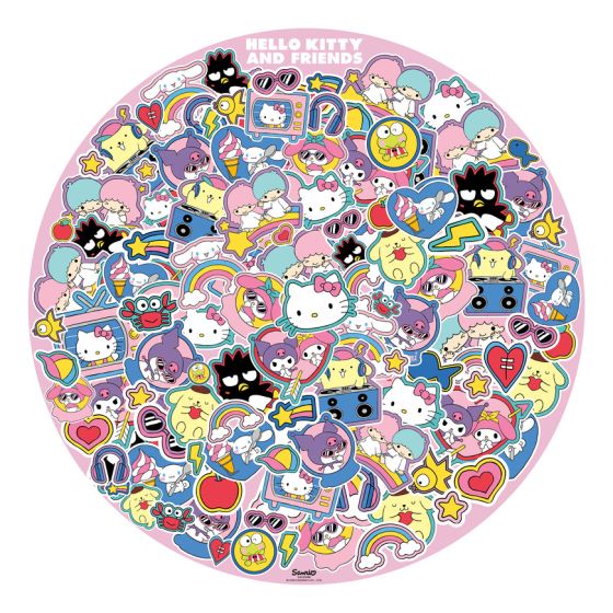 Hello kitty circular puzzle