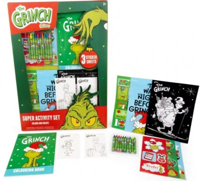 The grinch super activity set