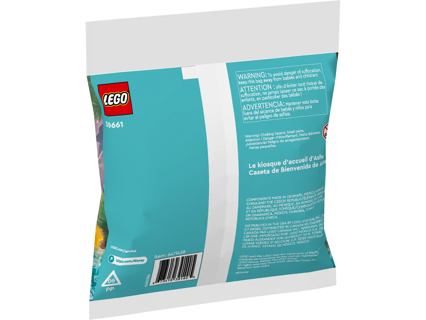 Lego 30661 Disney wish Asha welcome booth