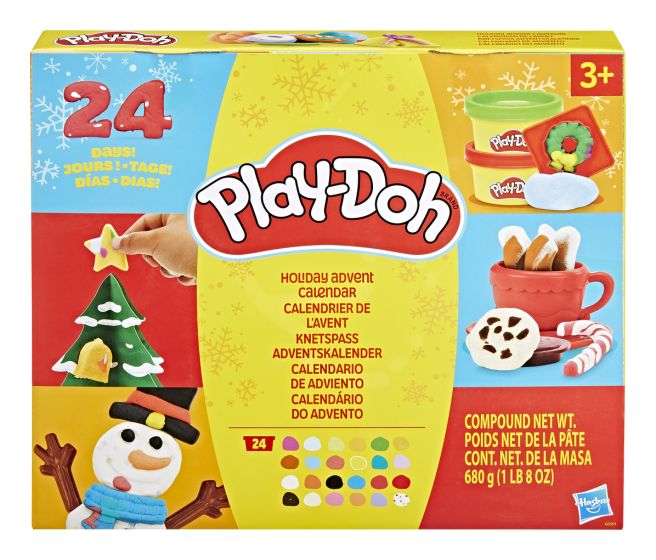 Play doh advent calendar