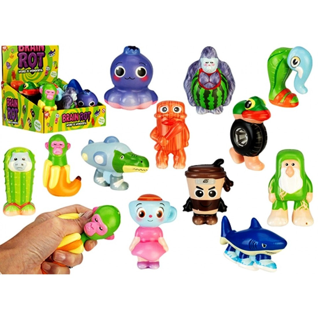 Brainrot series 1 blind bag squishies