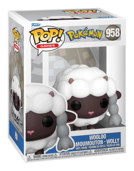 Funko pop pokemon wooloo