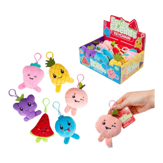 Fruity friends keychain
