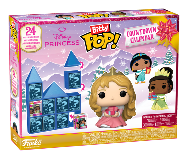 Disney princess bitty pop advent calendar