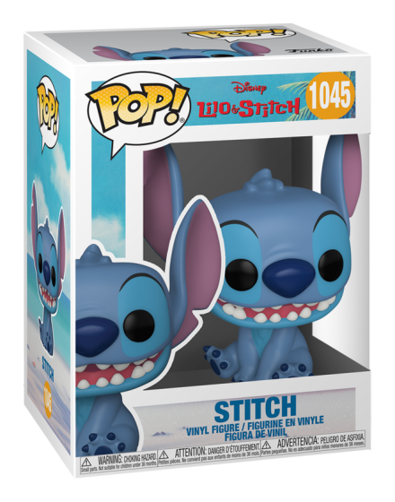 Disney stitch seated funko pop 1045
