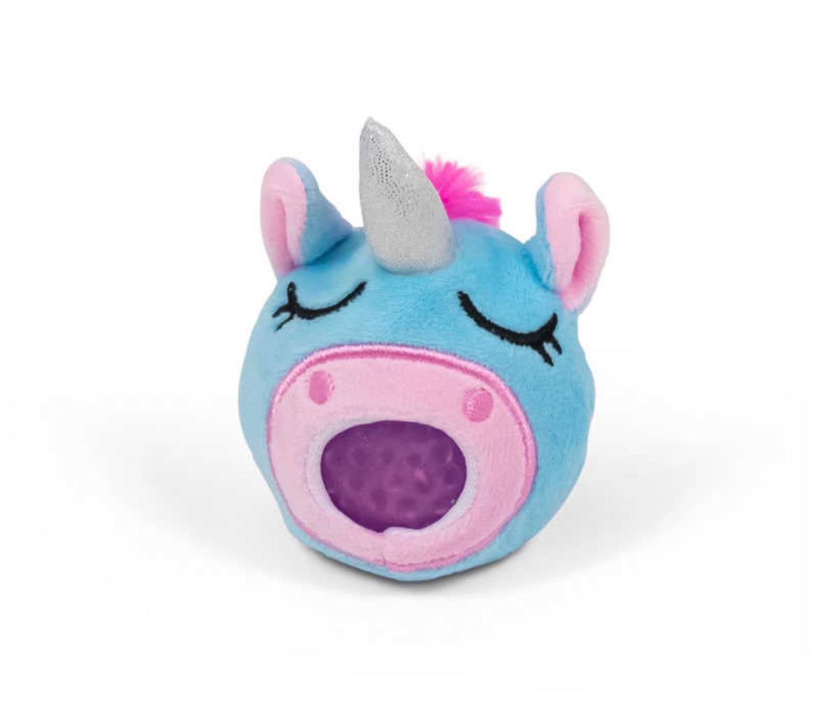 Unicorn plush bead ball