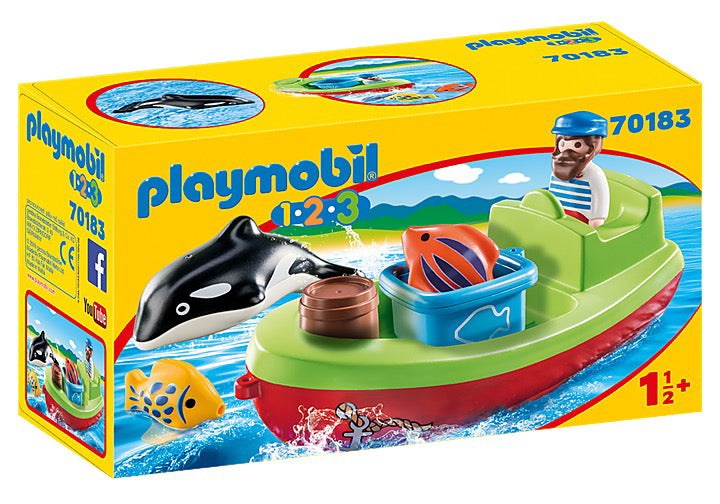 PLAYMOBIL King of the Sea with Shark Carriage 