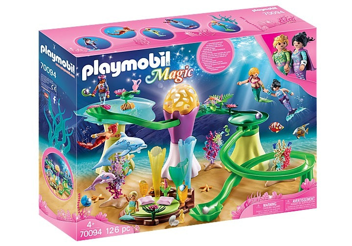 Playmobil 70094 mermaid cove with illuminated dome