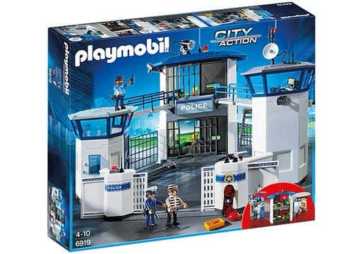 Playmobil 6919 Police Headquarters With Prison