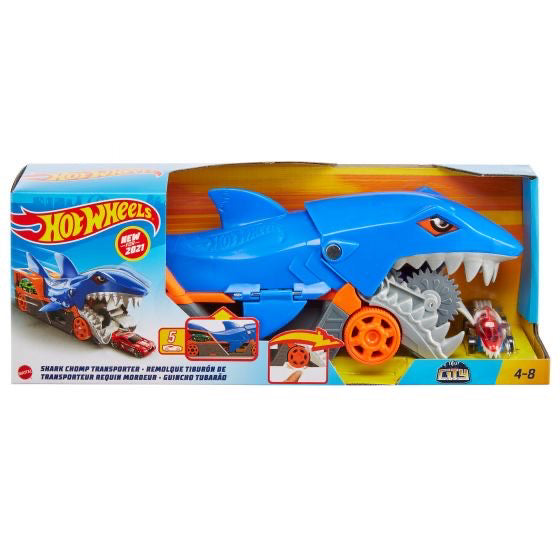 Hot wheels shark transporter