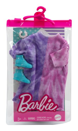 Barbie clothes two tone pink purple