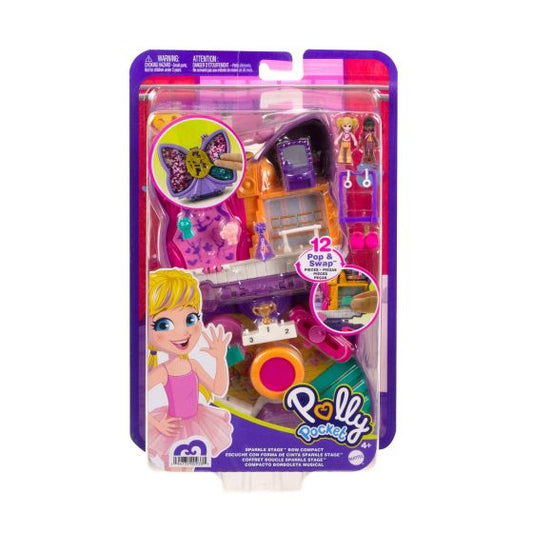 Polly pocket sparkle stage bow