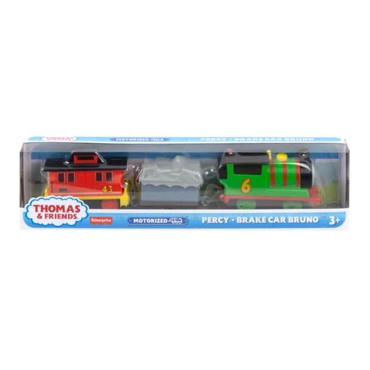 Motorised Percy and brake car Bruno