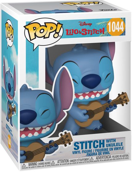 Funko pop stitch with ukulele