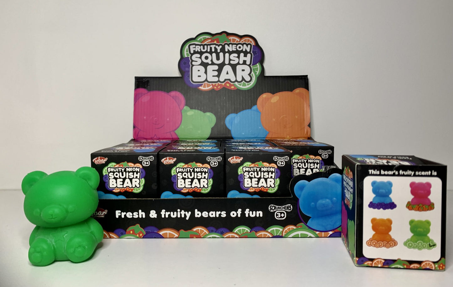 Scrunchems scented bear green