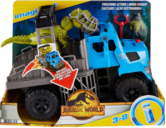 Imaginext Jurassic world Dino break out hauler