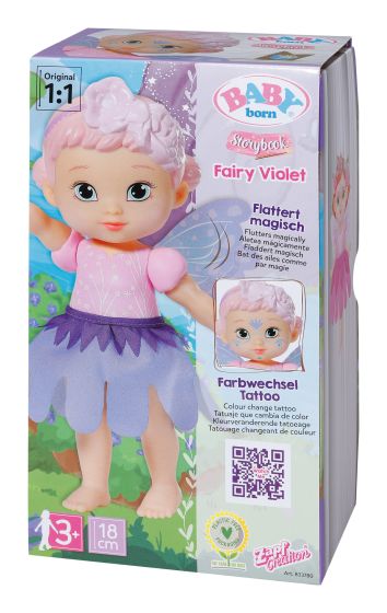 Baby born storybook fairy violet