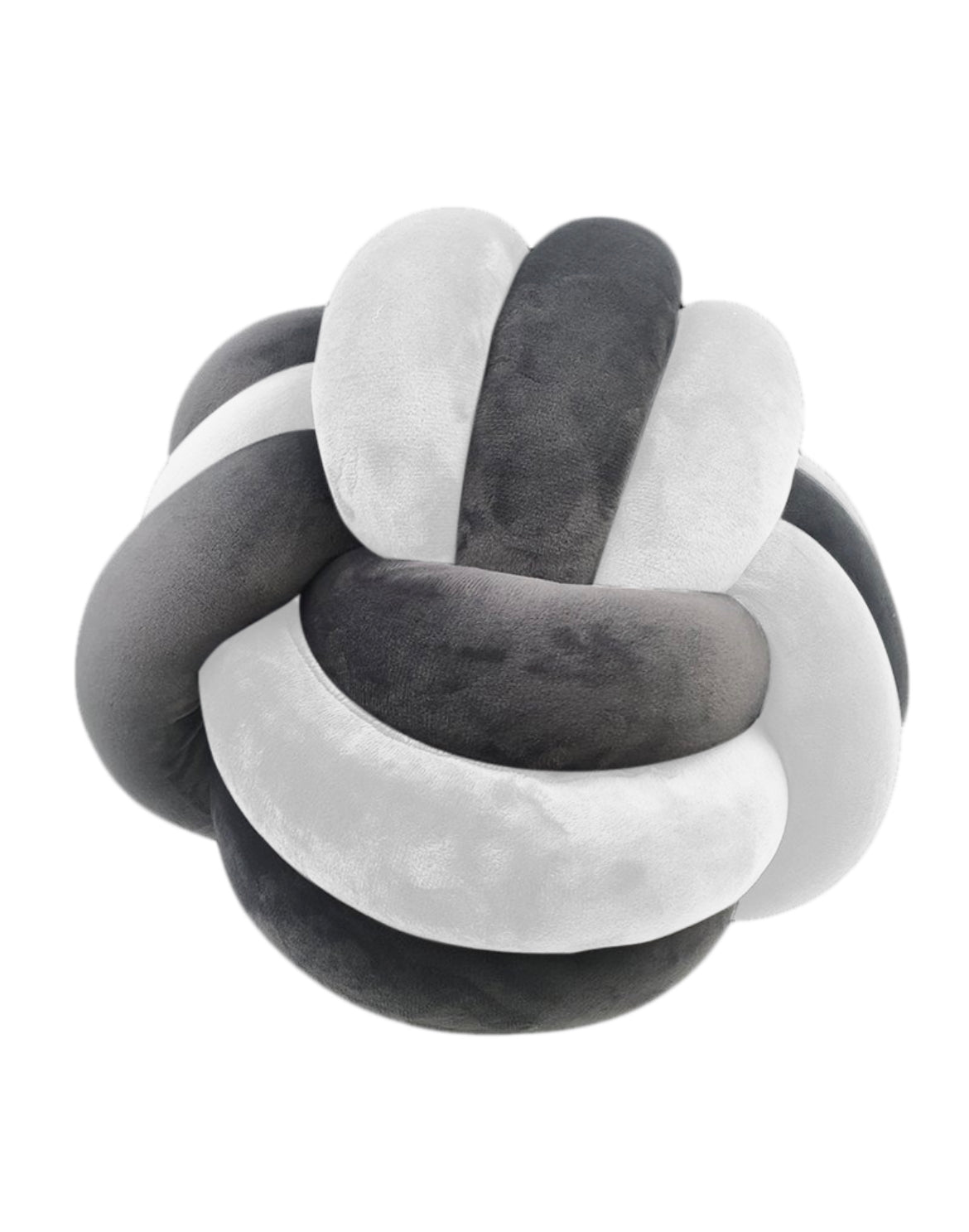 black and white cuddle ball