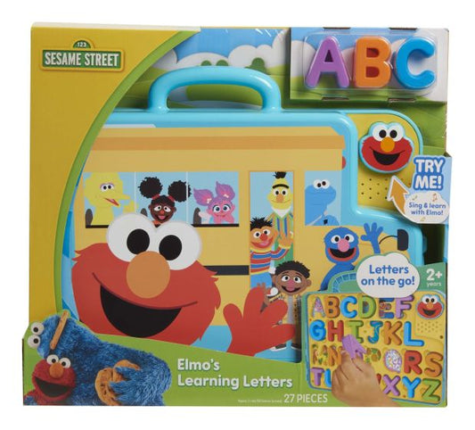 sesame street elmo learning letters