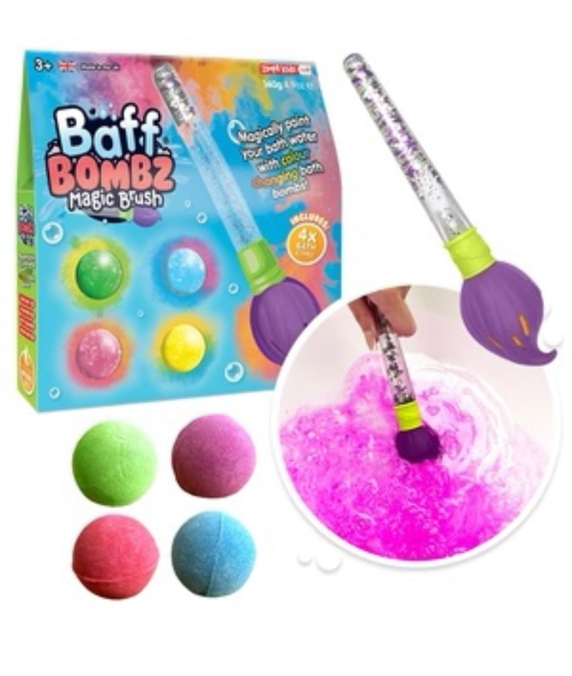 Baff bombz magic brush