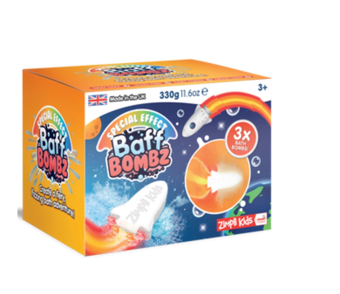 baff bombz special effect rocket triple pack