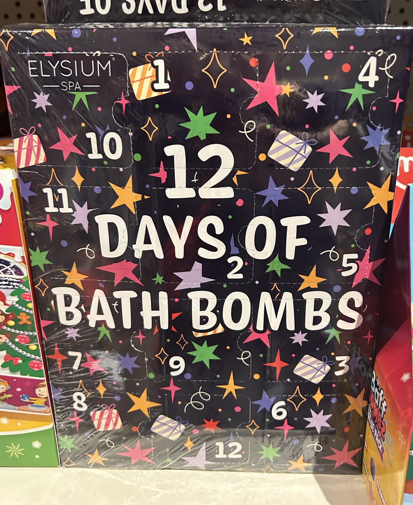 12 days of bath bombs