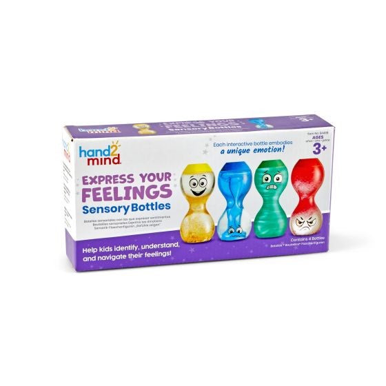 Express your feelings sensory bottles